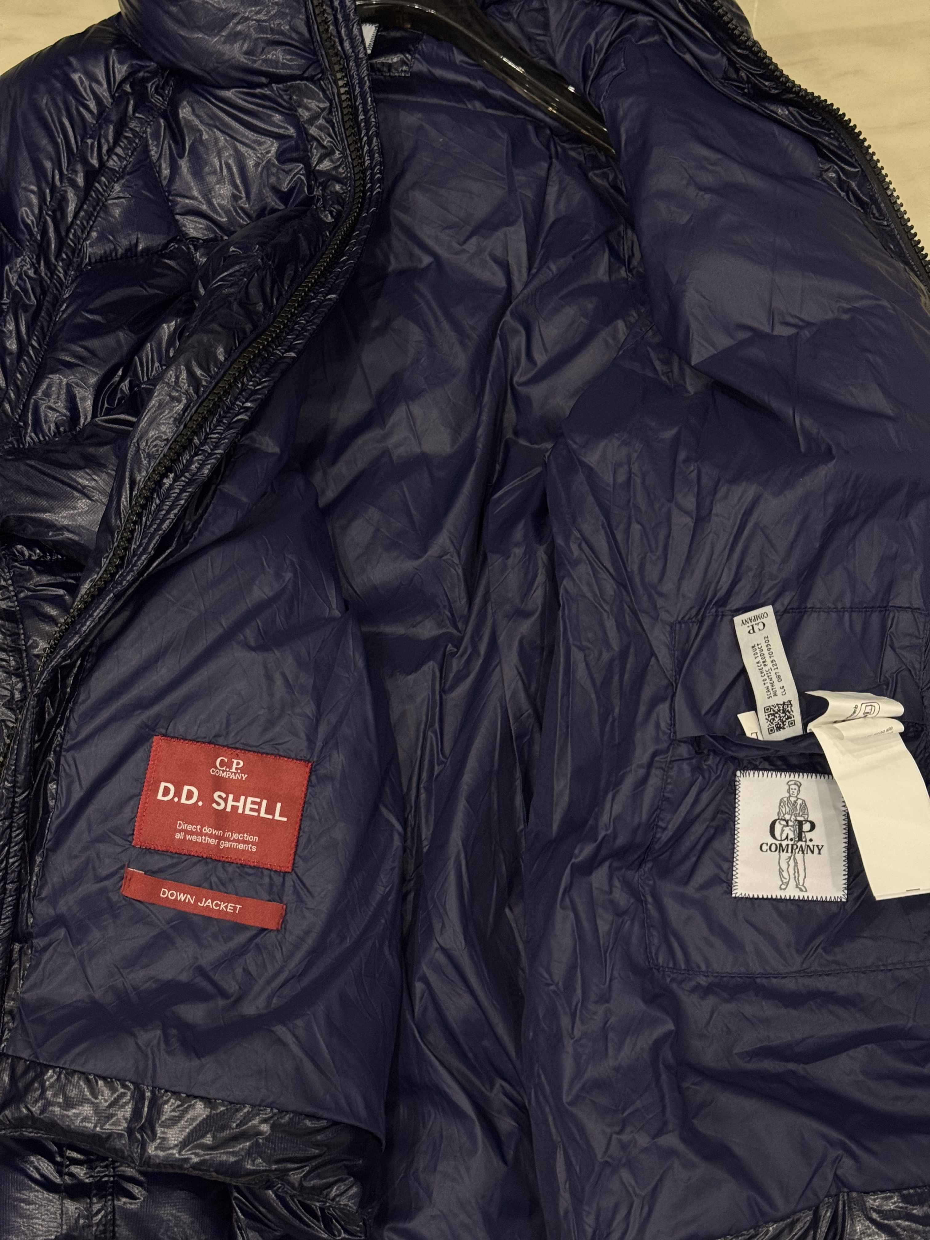 C.P. Company D.D. Shell Hooded Down Jacket Size XS-2XL