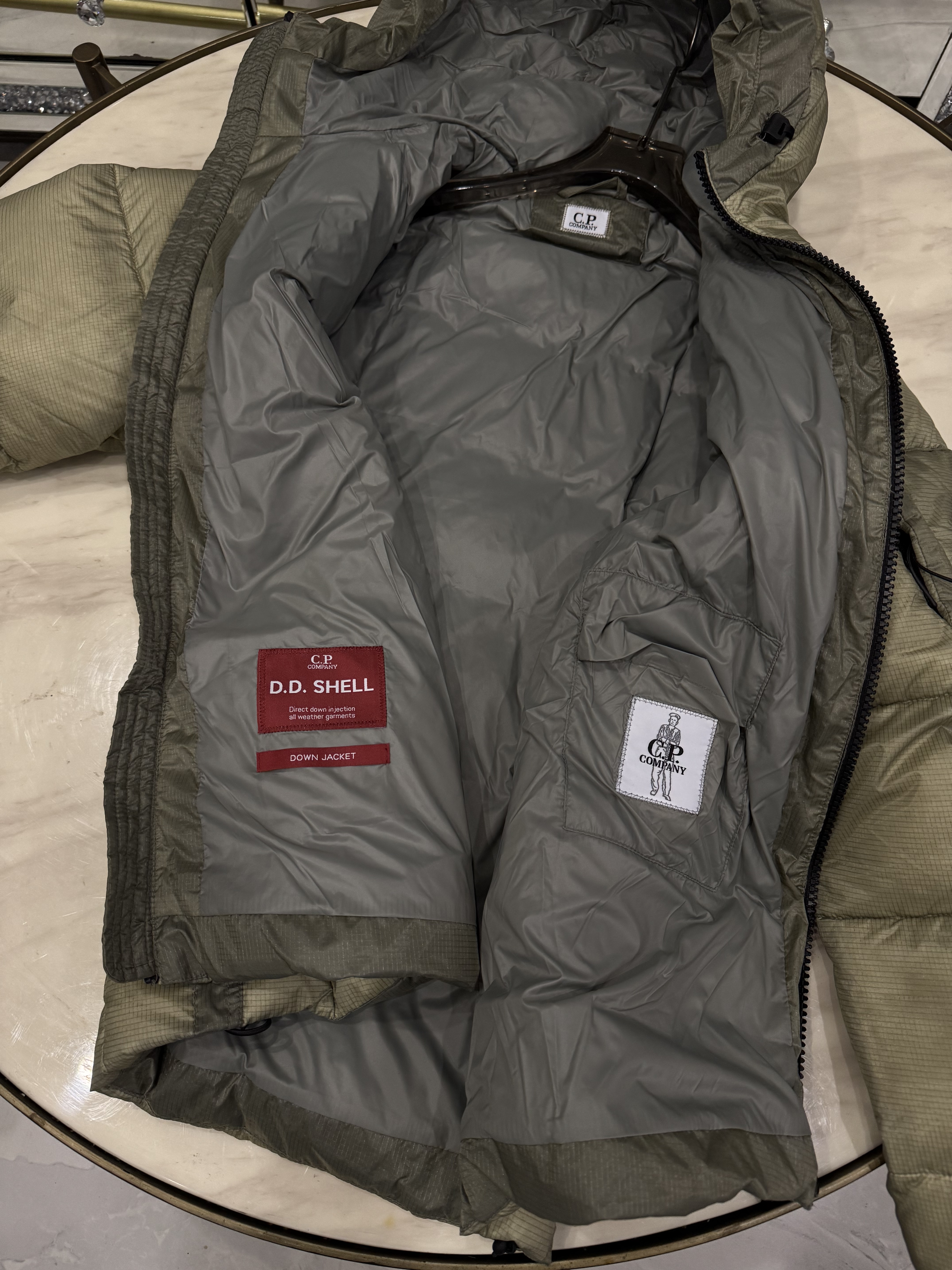 C.P. Company D.D. Shell Hooded Down Jacket Size XS-2XL