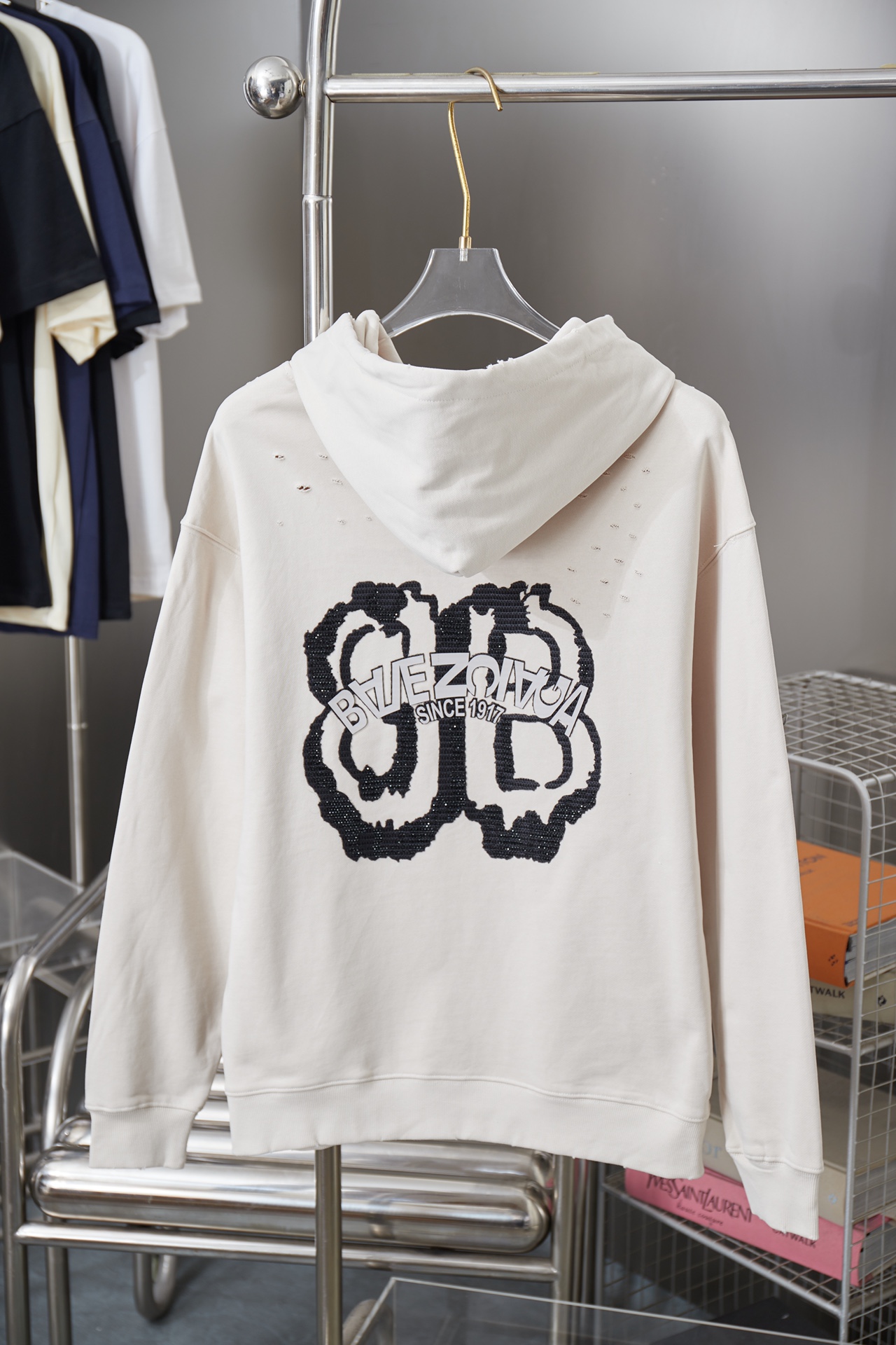 Balenciaga Unisex Sweatshirt Size S-XL