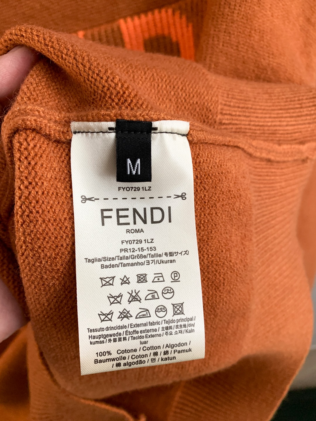 Fendi Unisex Sweatshirt Size S-XL