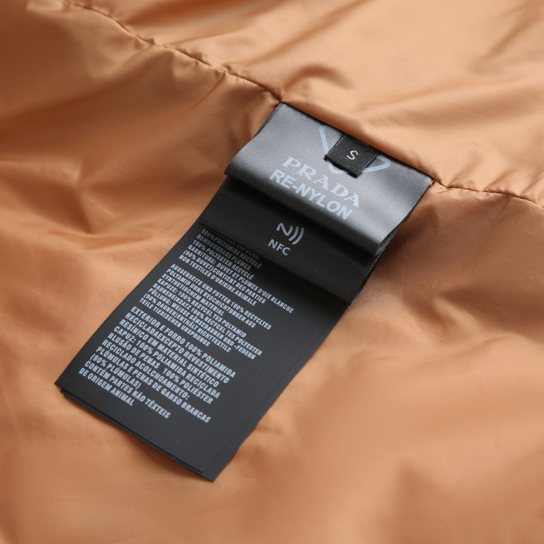 Prada 25ss Unisex Down Jacket Size S-XL