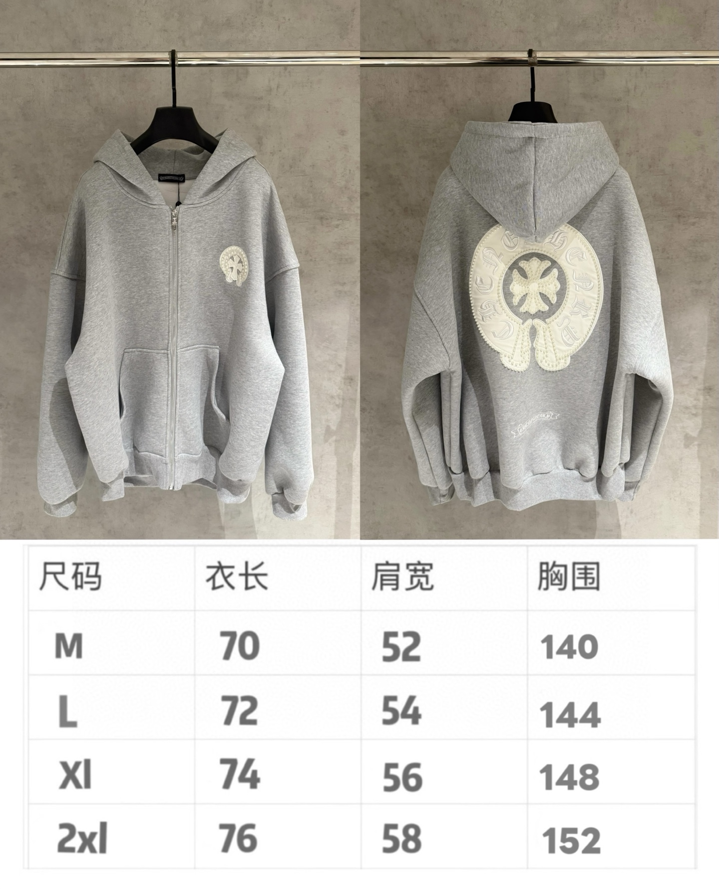 Chrome Hearts Unisex Jacket Size M-2XL