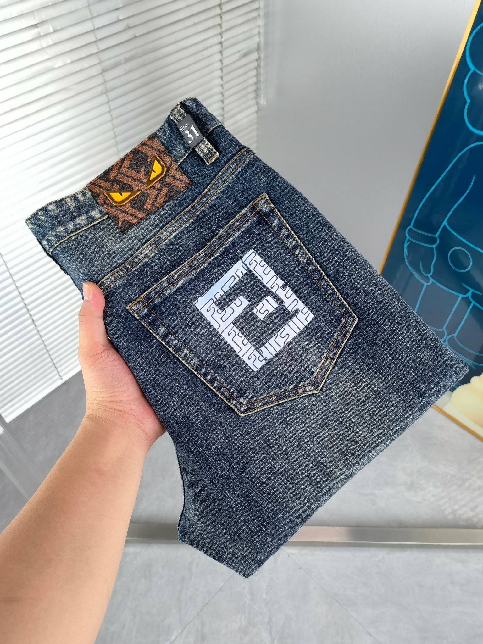 Fendi Jeans Men Size 29-42