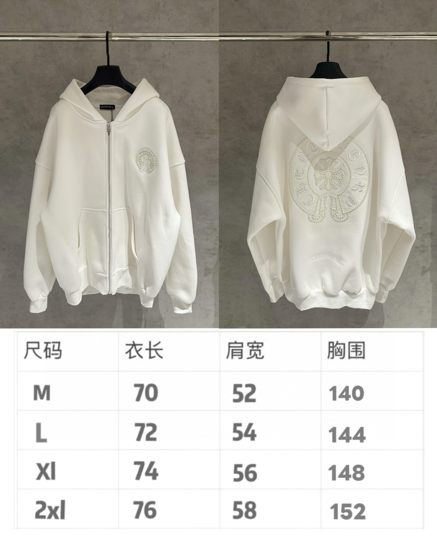 Chrome Hearts Unisex Jacket Size M-2XL