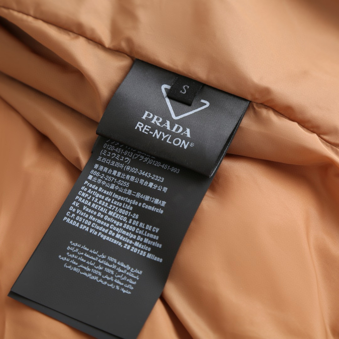 Prada 25ss Unisex Down Jacket Size S-XL