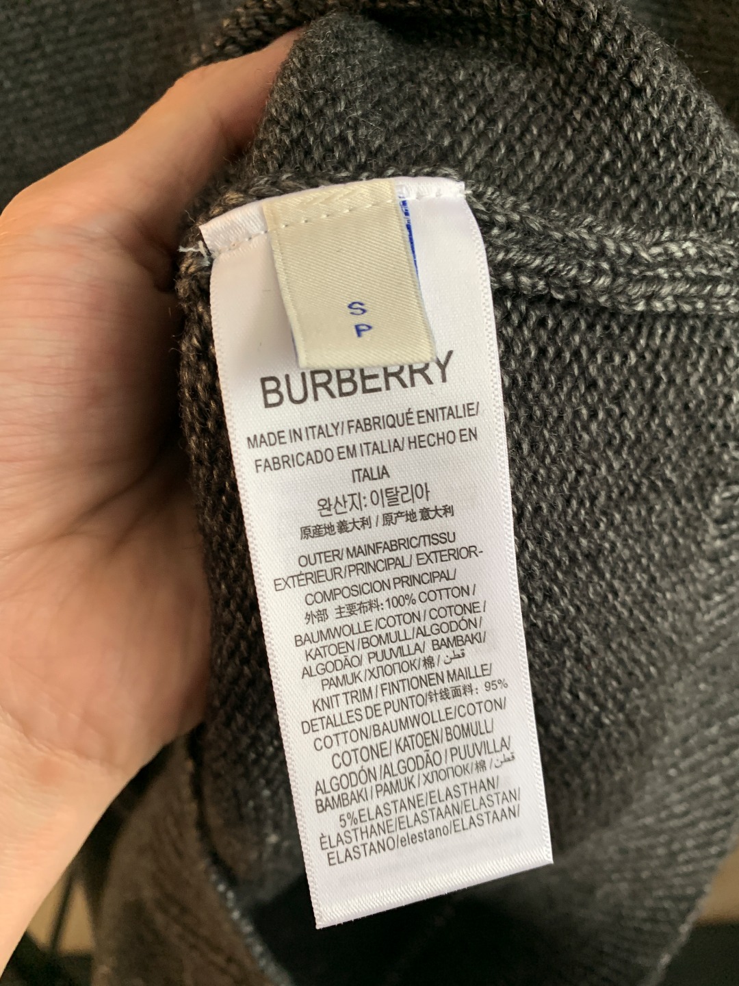 Burberry Unisex Sweatshirt Size S-XXL