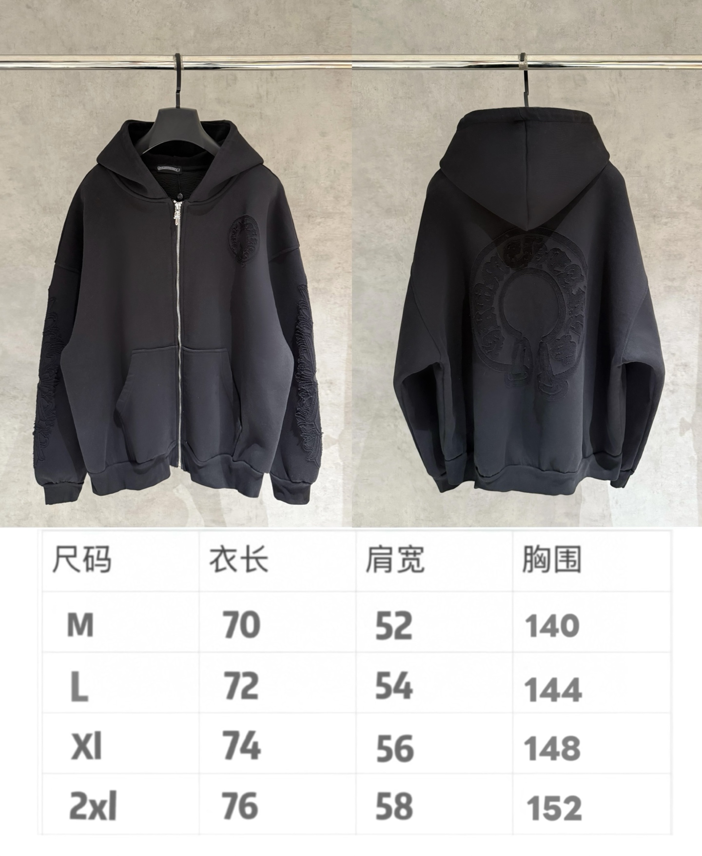 Chrome Hearts Unisex Jacket Size M-2XL