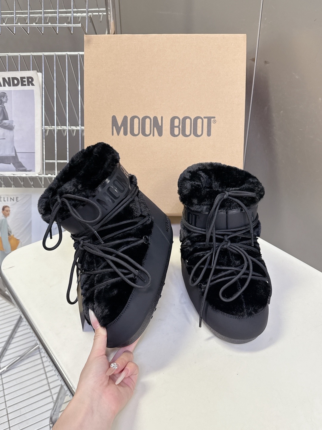 MOON BOOT 25ss Boots Women Size 36-41