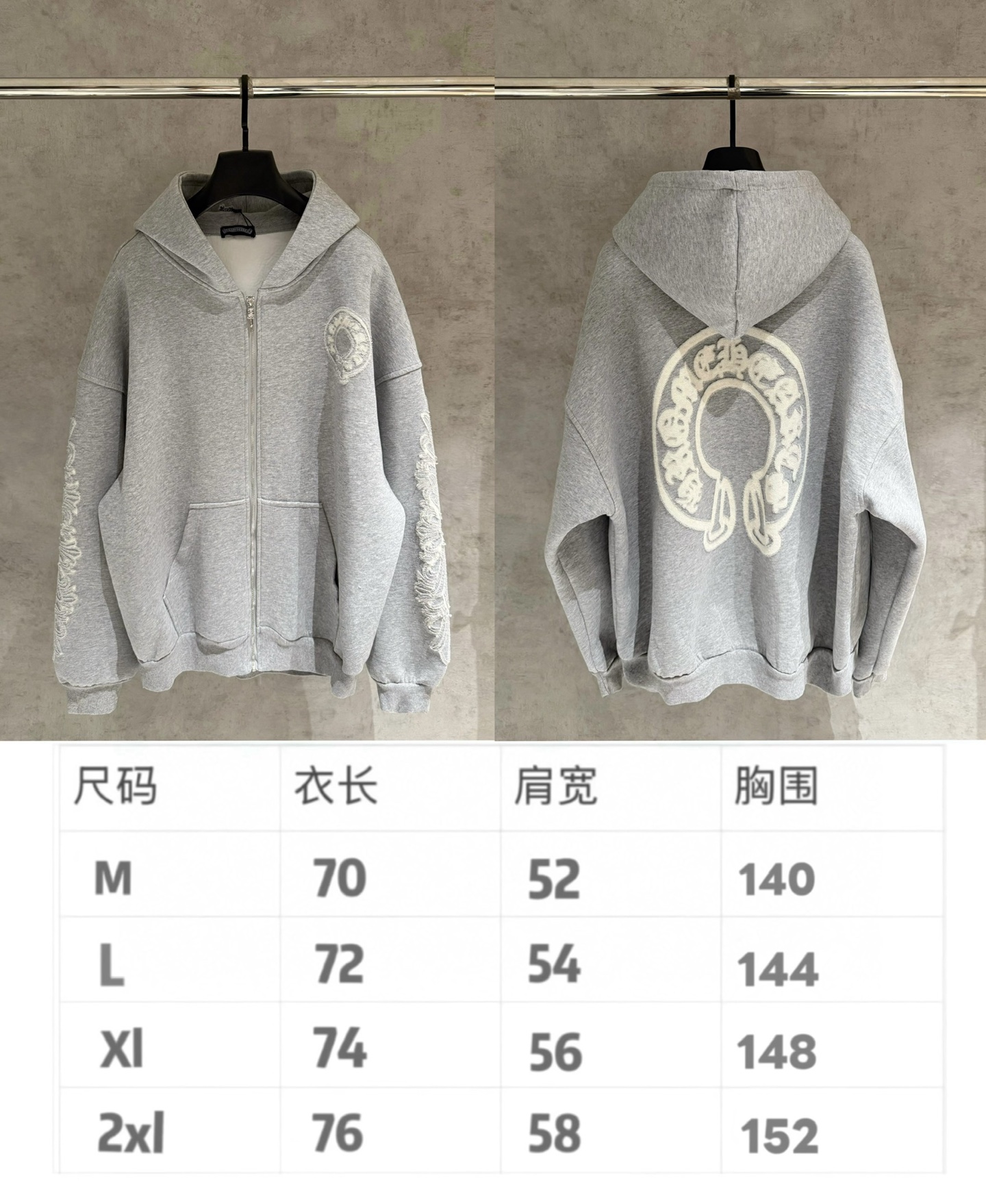 Chrome Hearts Unisex Jacket Size M-2XL