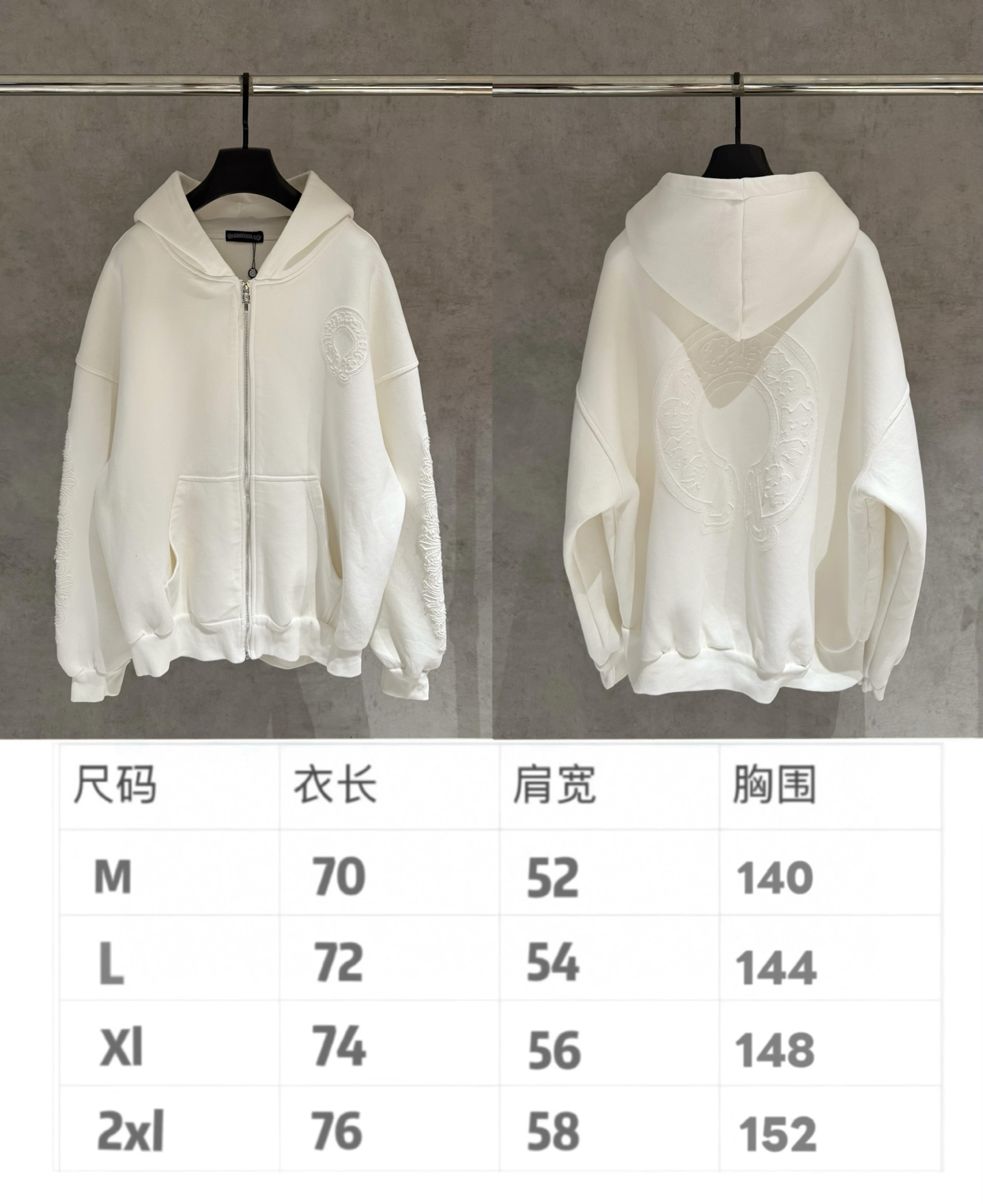 Chrome Hearts Unisex Jacket Size M-2XL