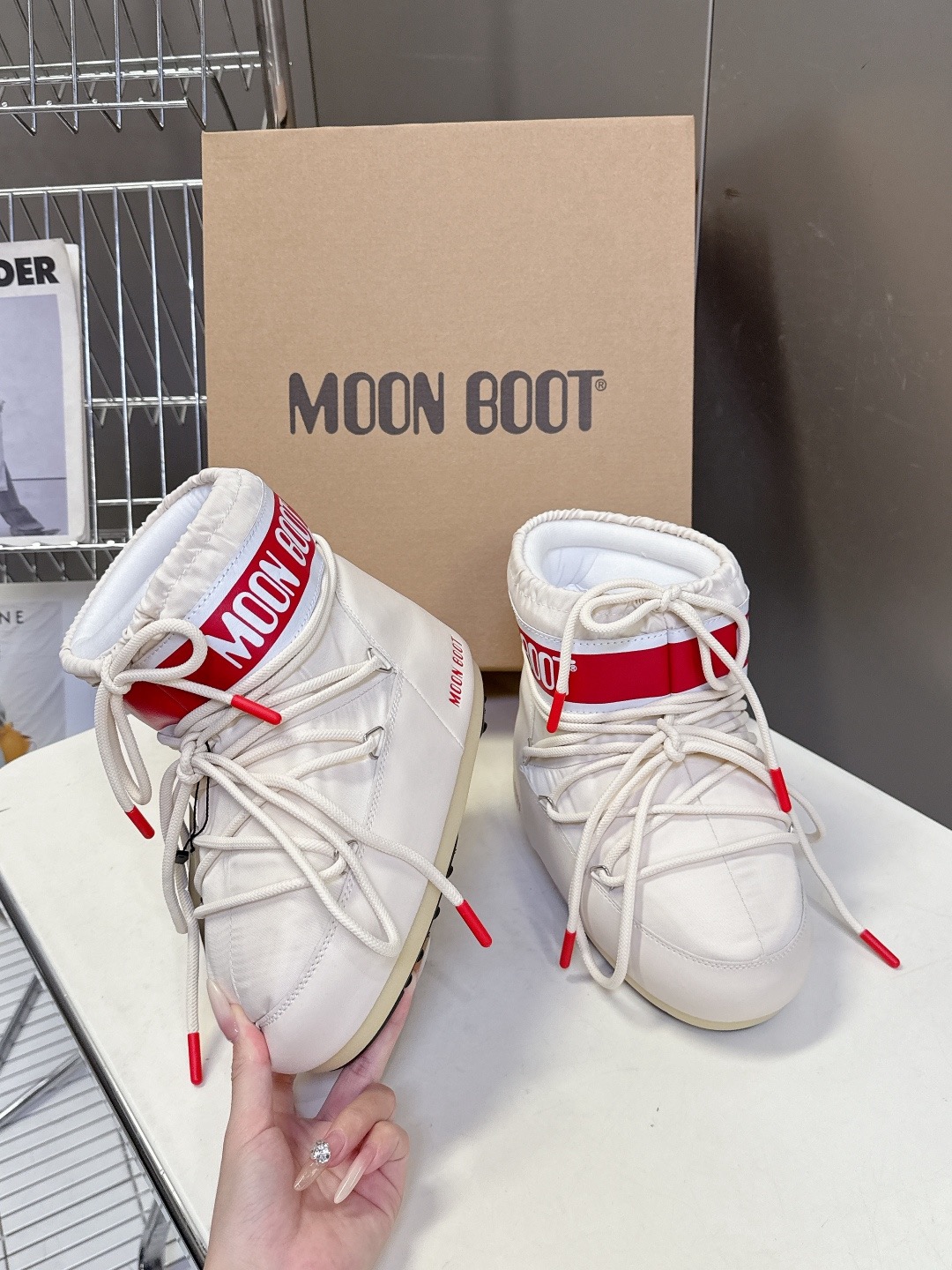 MOON BOOT 25ss Boots Women Size 36-41
