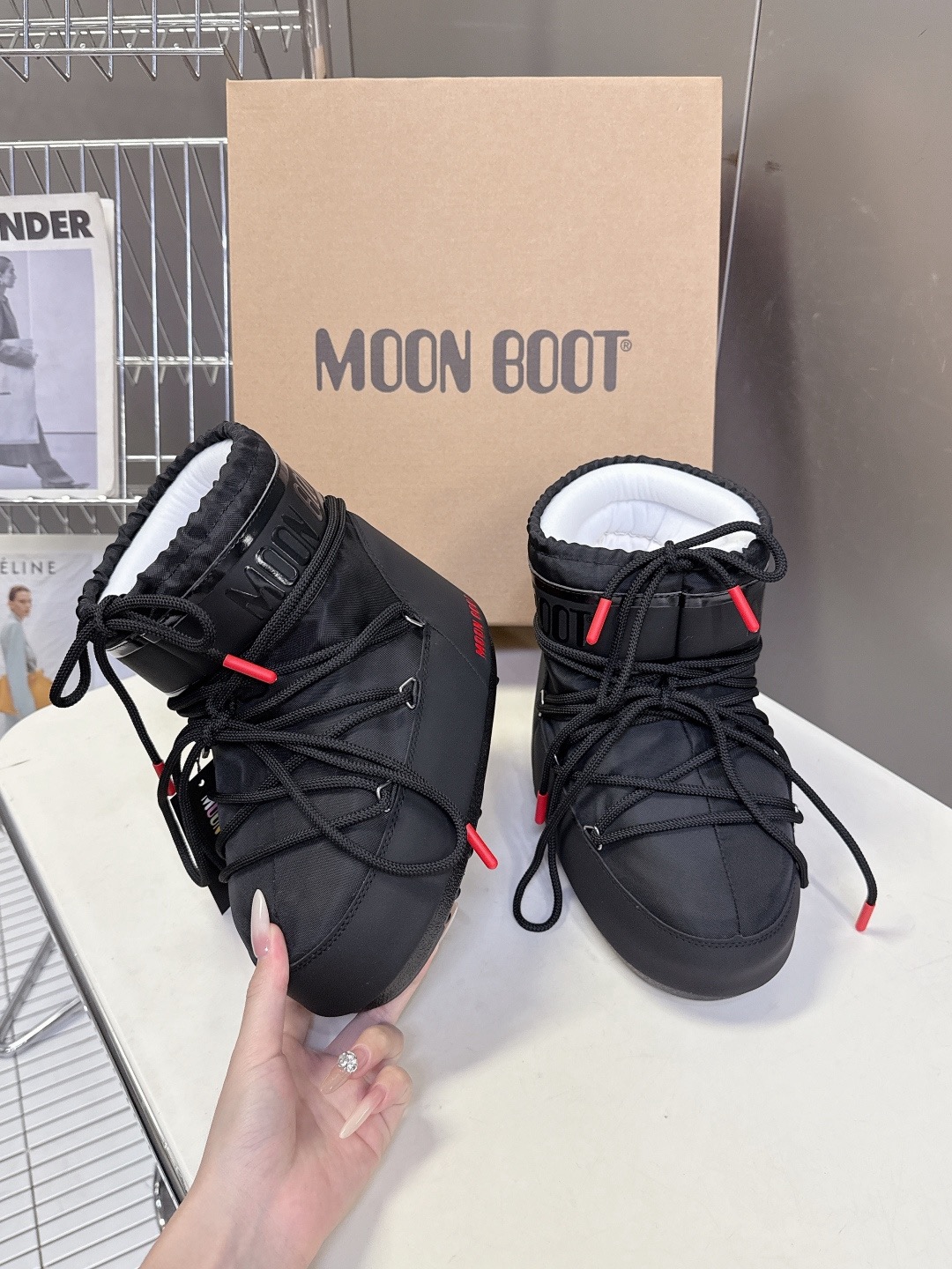 MOON BOOT 25ss Boots Women Size 36-41