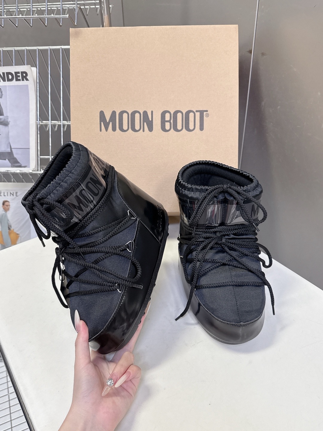 MOON BOOT 25ss Boots Women Size 36-41