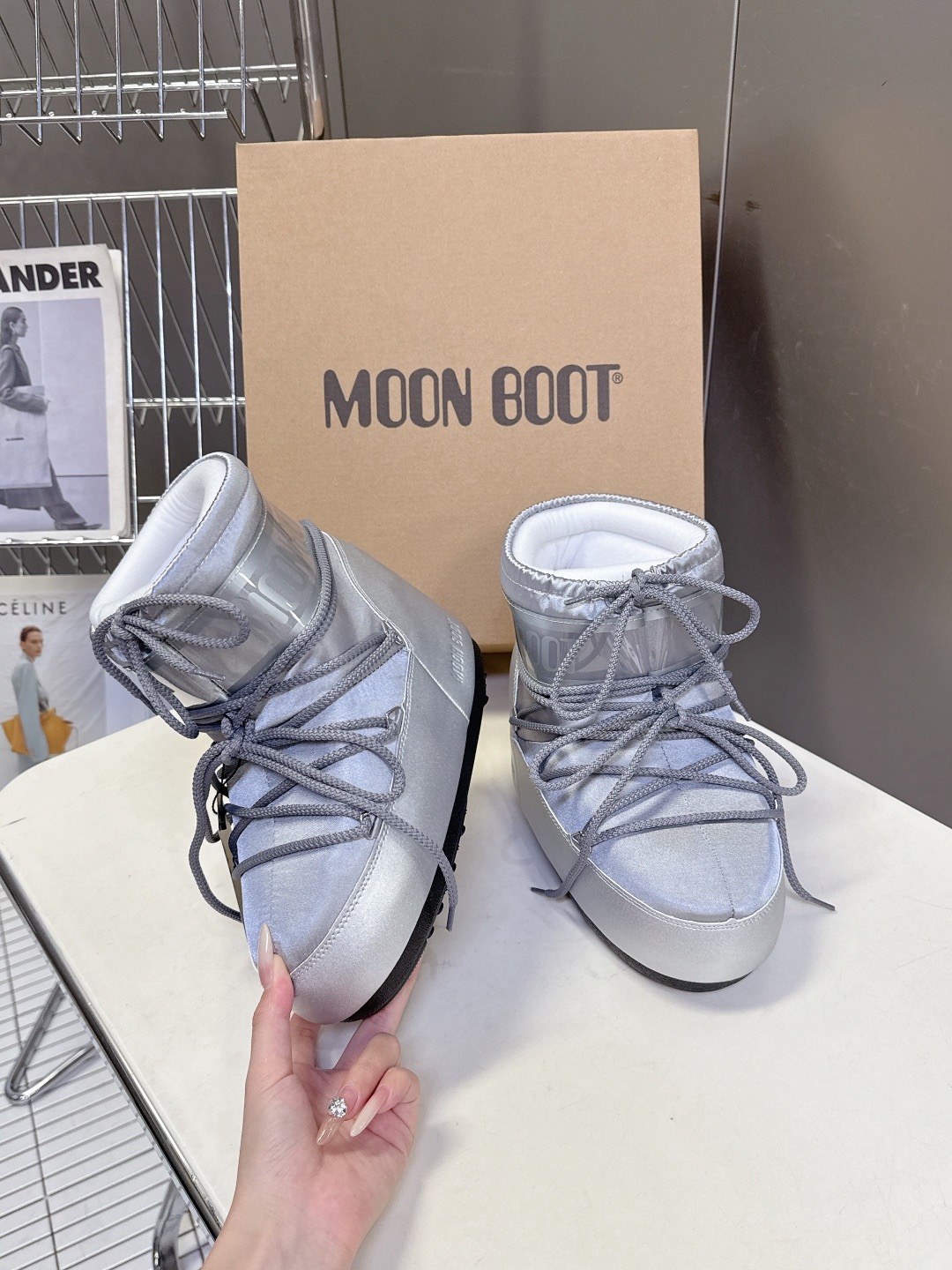 MOON BOOT 25ss Boots Women Size 36-41