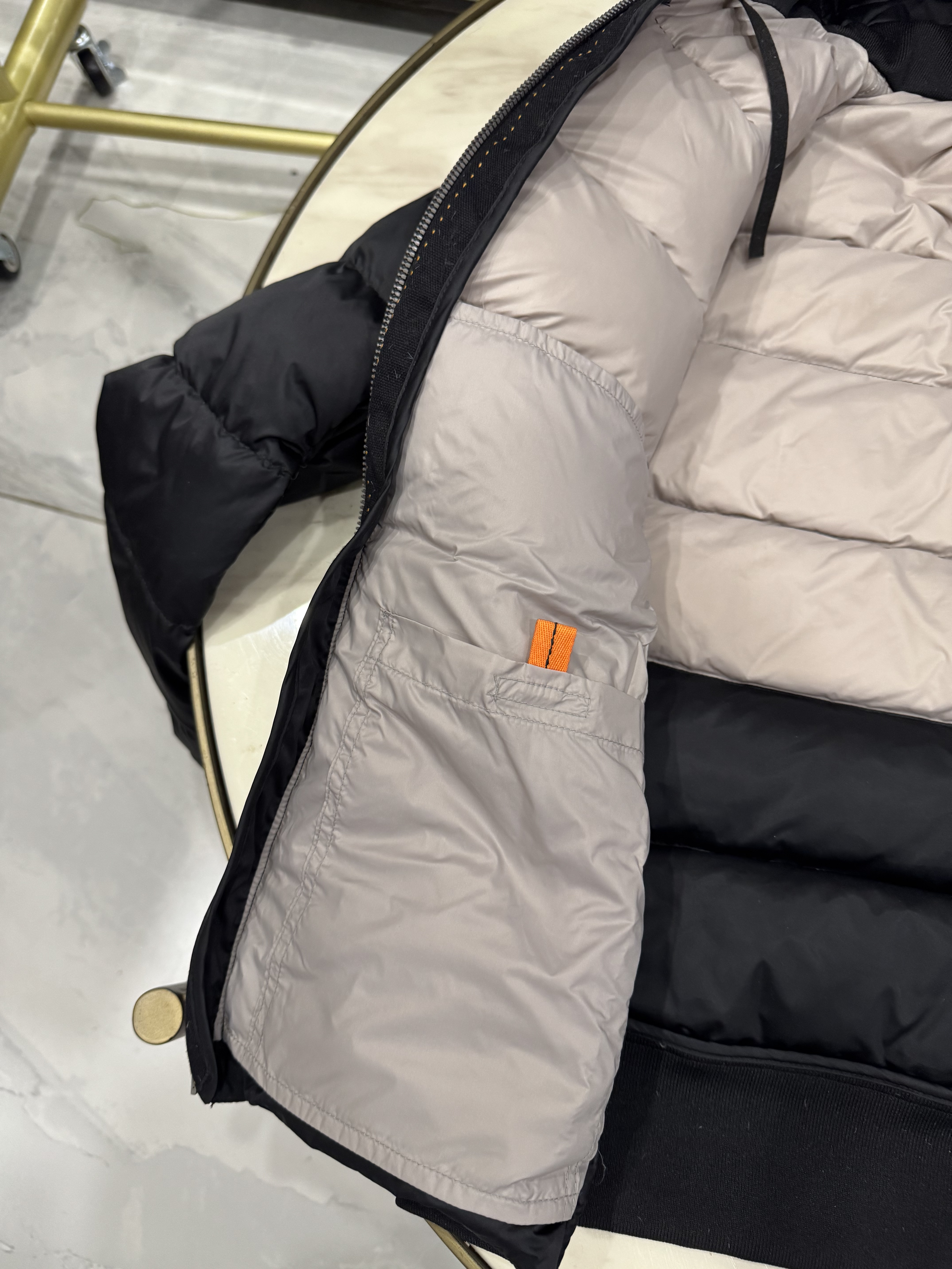 ParaJumpers Pharrell Mens Puffer Hooded Bomber Down Jacket Size S-2XL