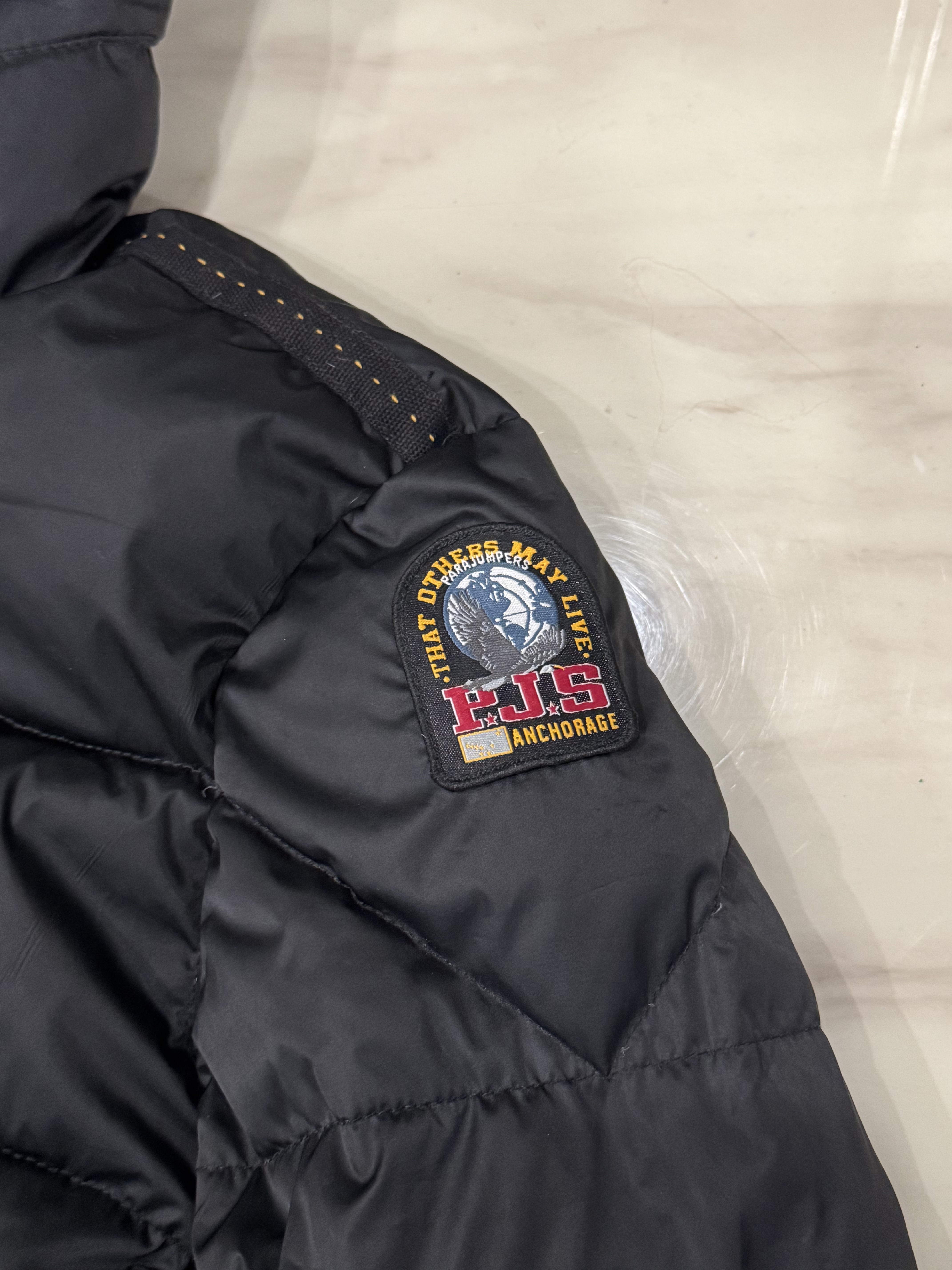 ParaJumpers Pharrell Mens Puffer Hooded Bomber Down Jacket Size S-2XL