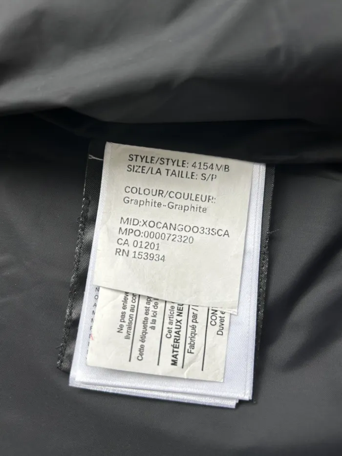 Canada Goose E20 Freestyle Vest-WD Men Winter Vest Size XL