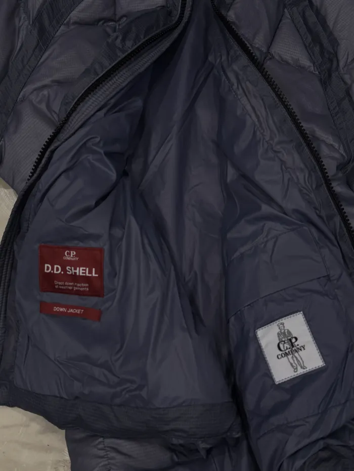 C.P. Company D.D. Shell Hooded Down Jacket Size S