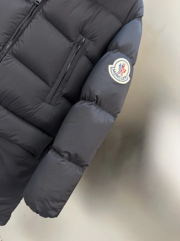 Moncler Unisex Long Down Jacket Size XL