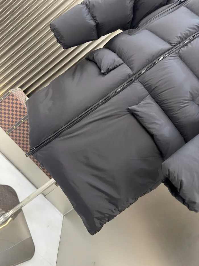 Moncler Unisex Long Down Jacket Size XL