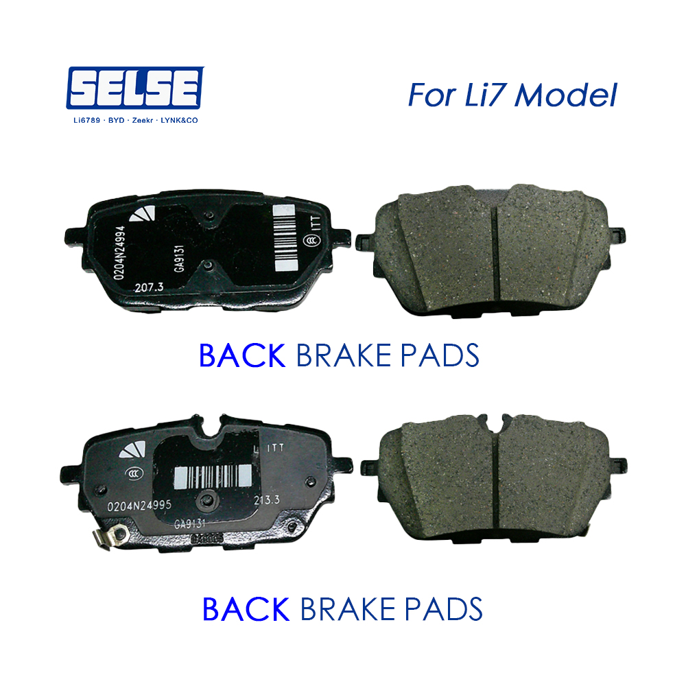 Li Auto L9 Original Brake Pads – Genuine OEM Front/Rear Brake Pad Set
