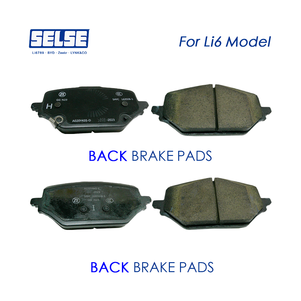 Li Auto L9 Original Brake Pads – Genuine OEM Front/Rear Brake Pad Set