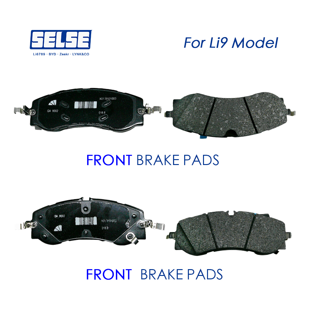 Li Auto L9 Original Brake Pads – Genuine OEM Front/Rear Brake Pad Set