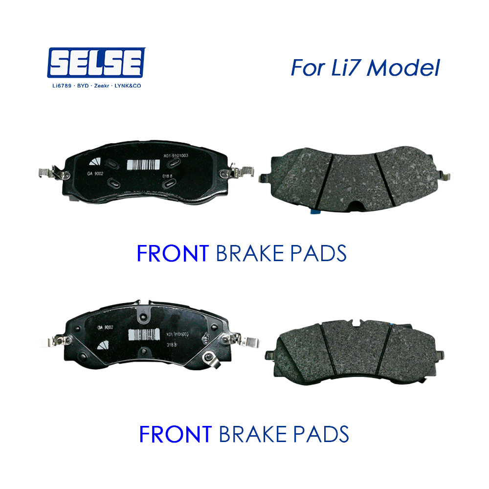 Li Auto L9 Original Brake Pads – Genuine OEM Front/Rear Brake Pad Set