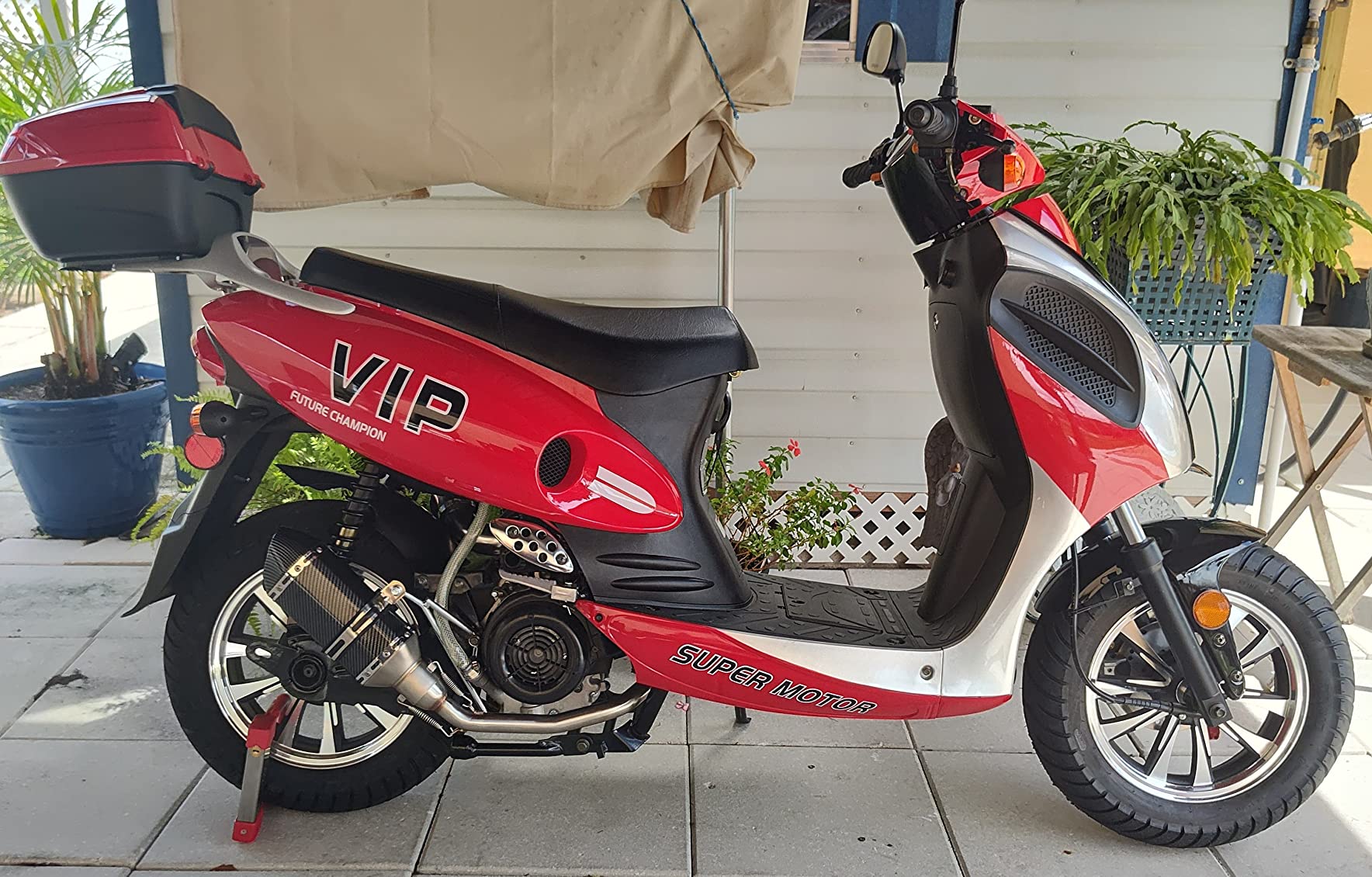 【Sports&Outdoors】X-PRO 150cc Moped Scooter Motorcycle Scooter 150 Adult Scooter Gas Moped Scooter