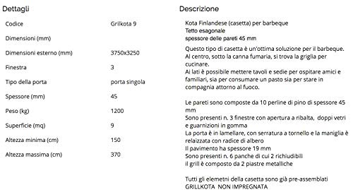 【Home&Garden】BBQ Grill Hut, 9 Sqm