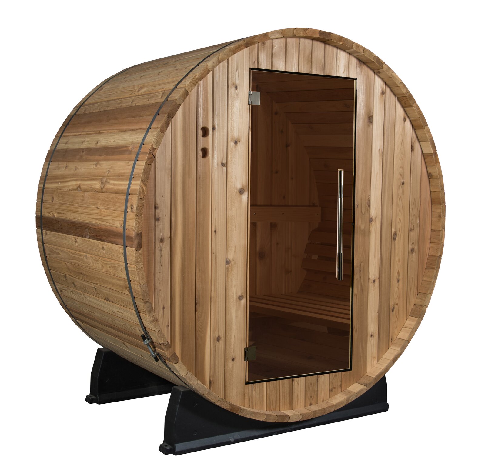 【Sports&Outdoors】Almost Heaven Saunas Salem 2 - Person Traditional Steam Sauna in Cedar