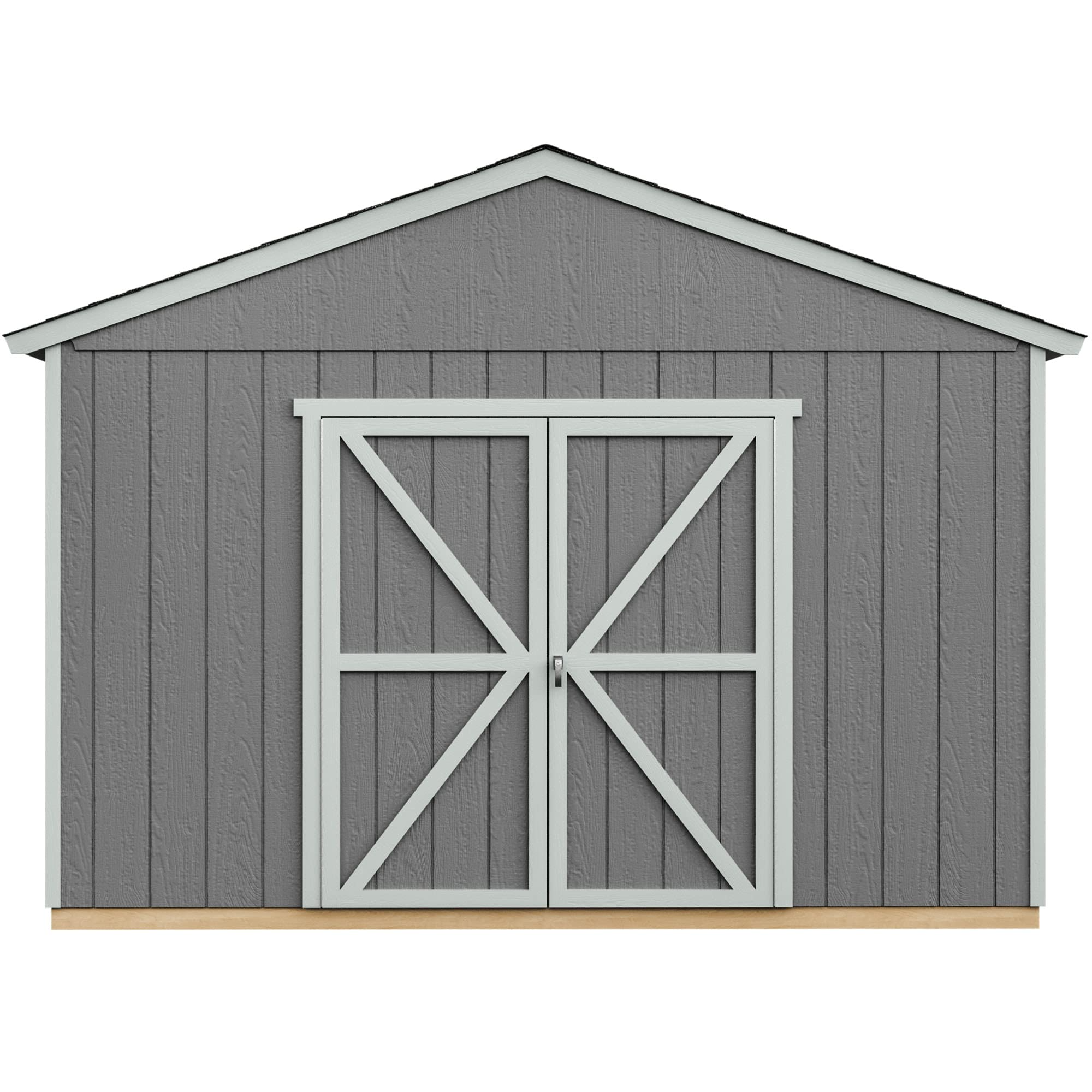 【Storage Shed】12x12 Do-It-Yourself Wooden Storage Shed with Floor
