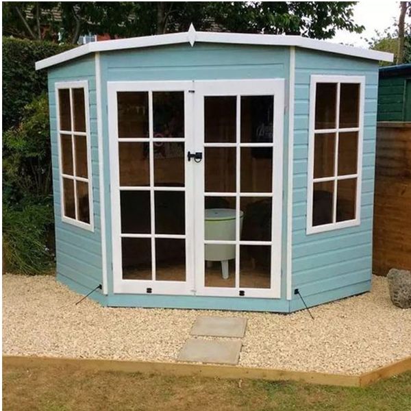 【Home&Garden】Loxley 7' x 7' Oxhill Corner Summer House