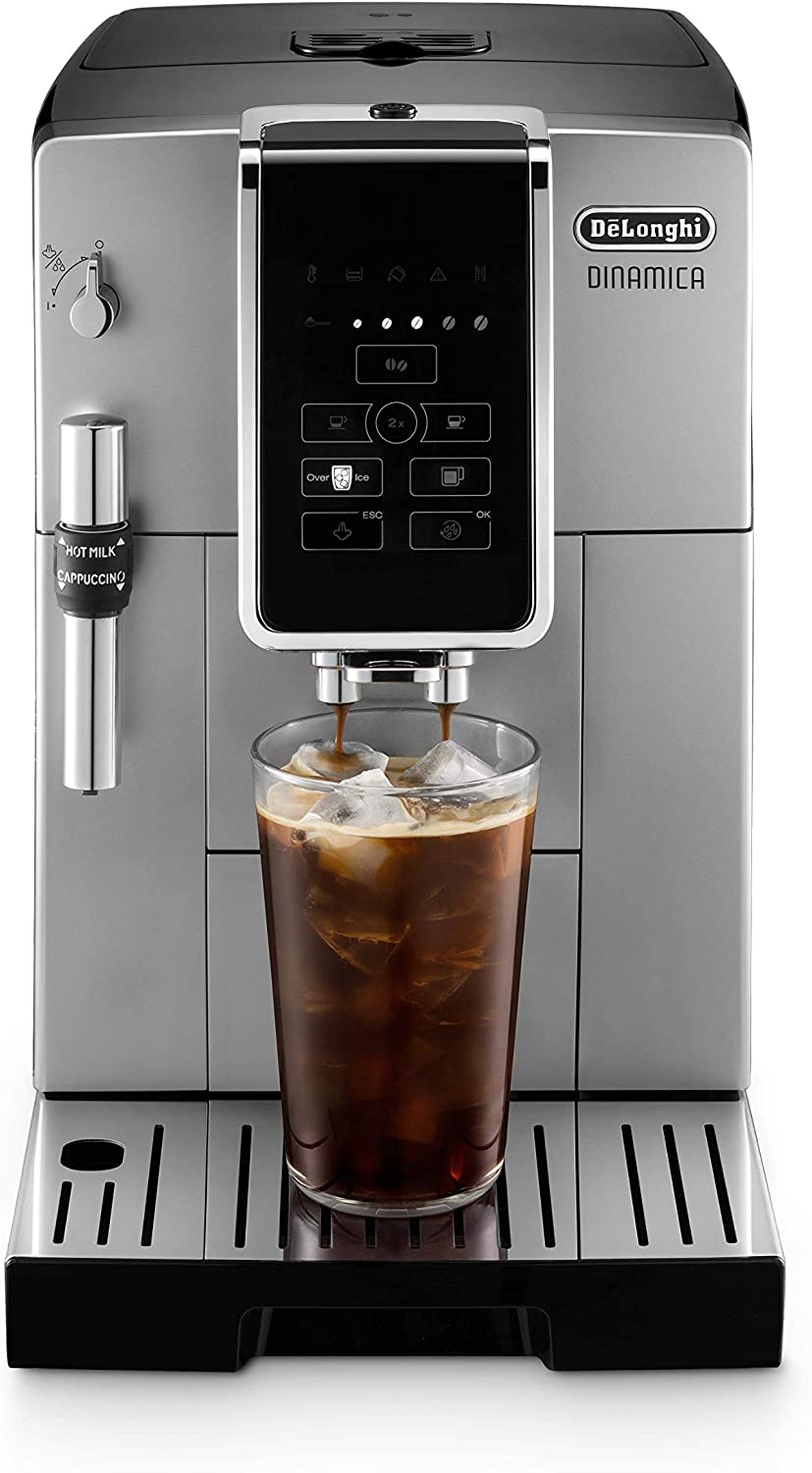 【Appliances】Fully Automatic Coffee and Espresso Machine, Premium Adjustable Frother, Stainless Steel