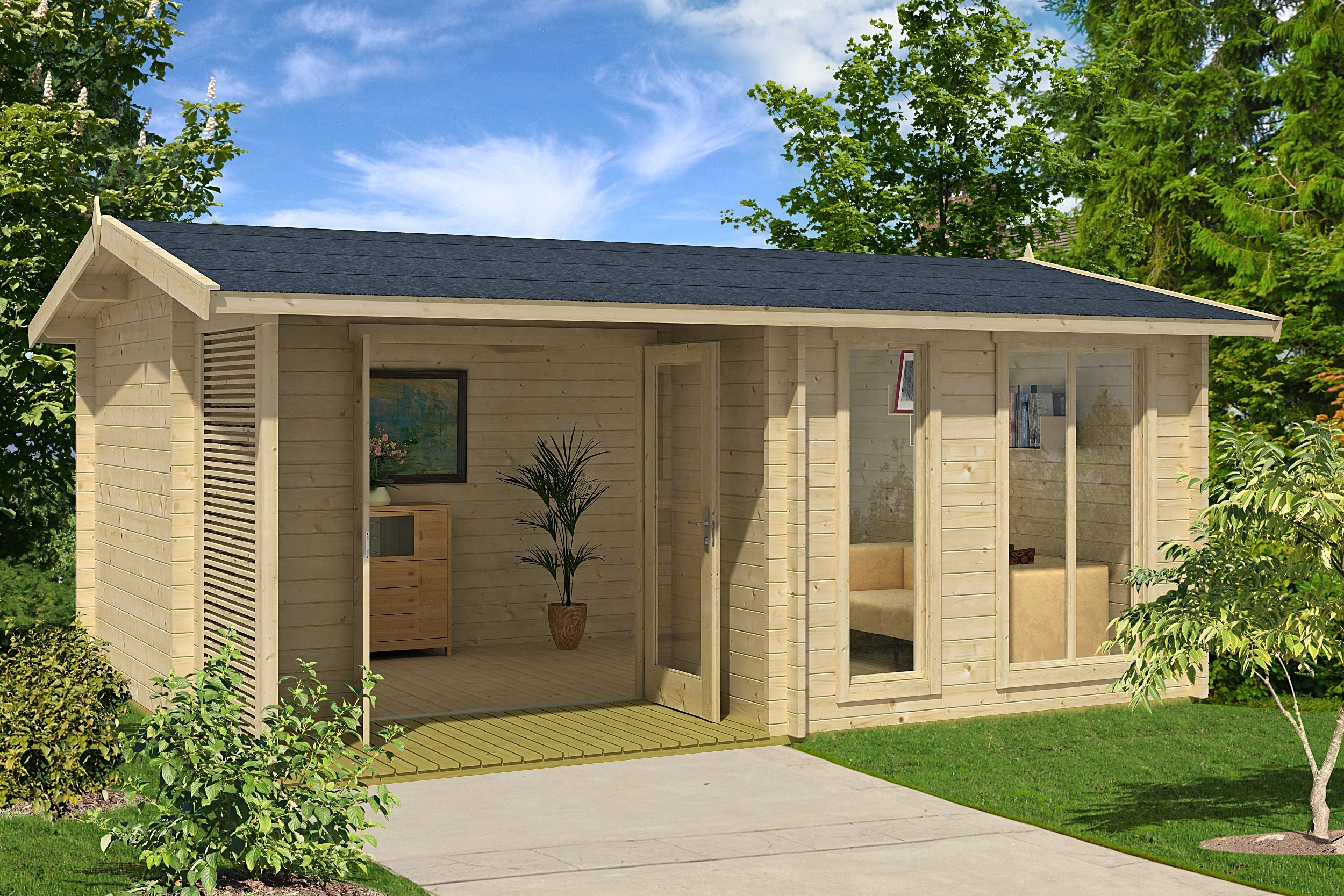 【Home&Garden】Sommersby | 174 SQF Garden House Kit