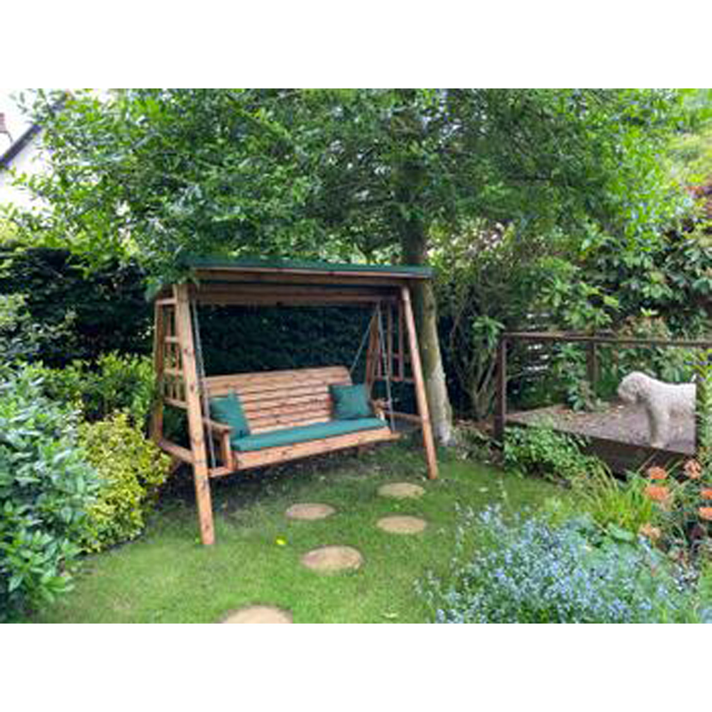 【Home&Garden】Charles Taylor Dorset Three Seat Swing