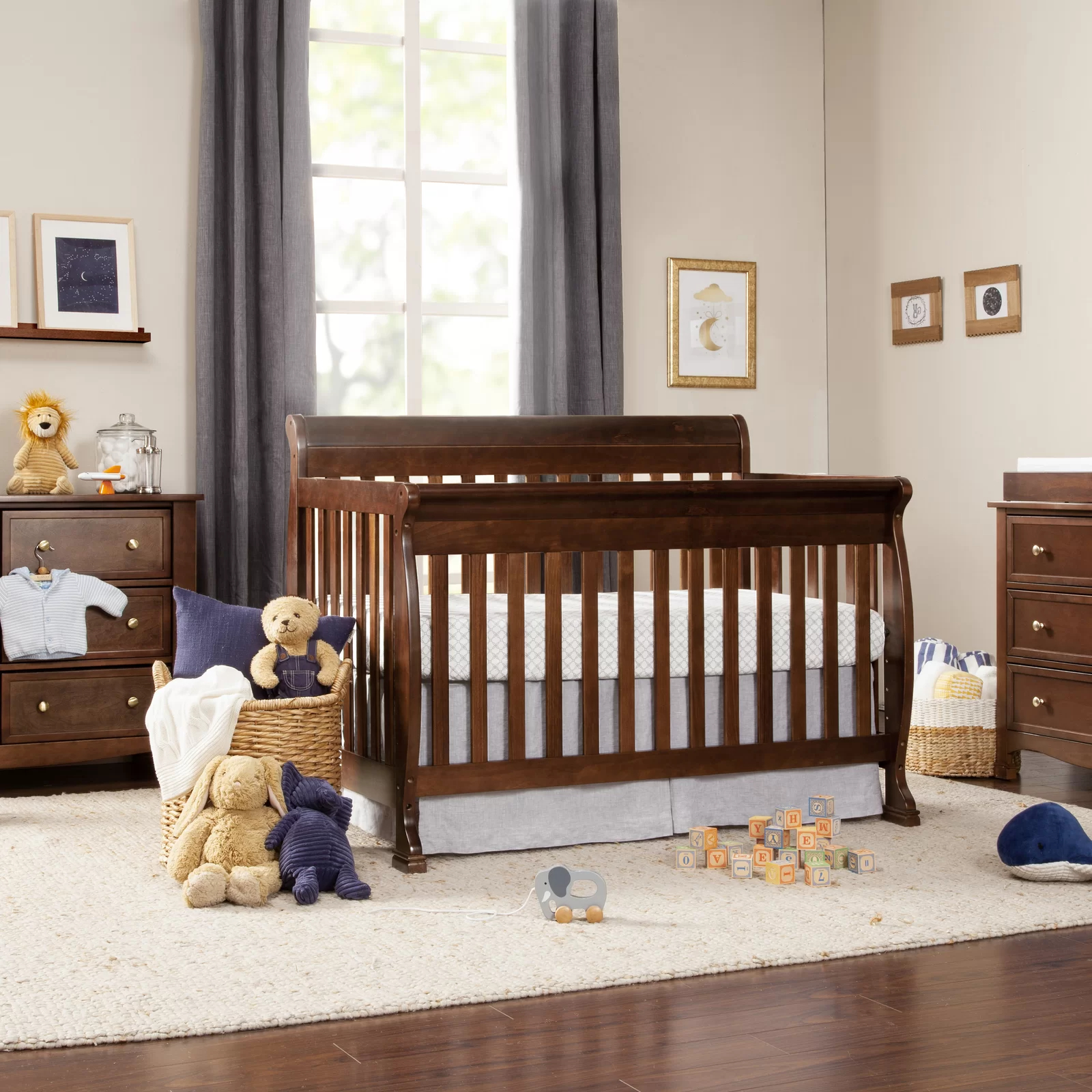 【Baby&Kids】Kalani 4-in-1 Convertible Crib