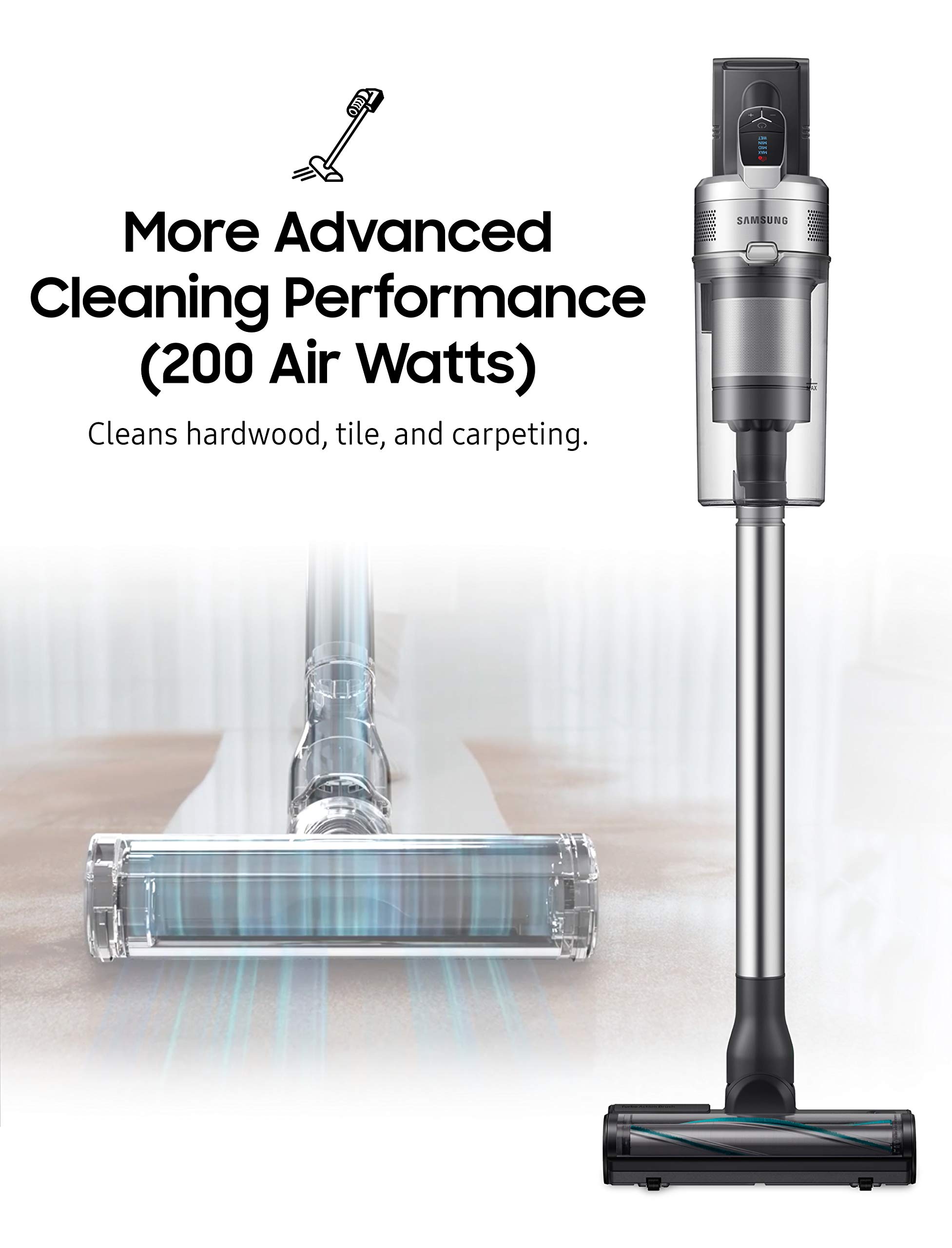 【Appliances】Stick Cordless Lightweight Vacuum Cleaner, Removable Battery, 200 Air Watt Suction Power