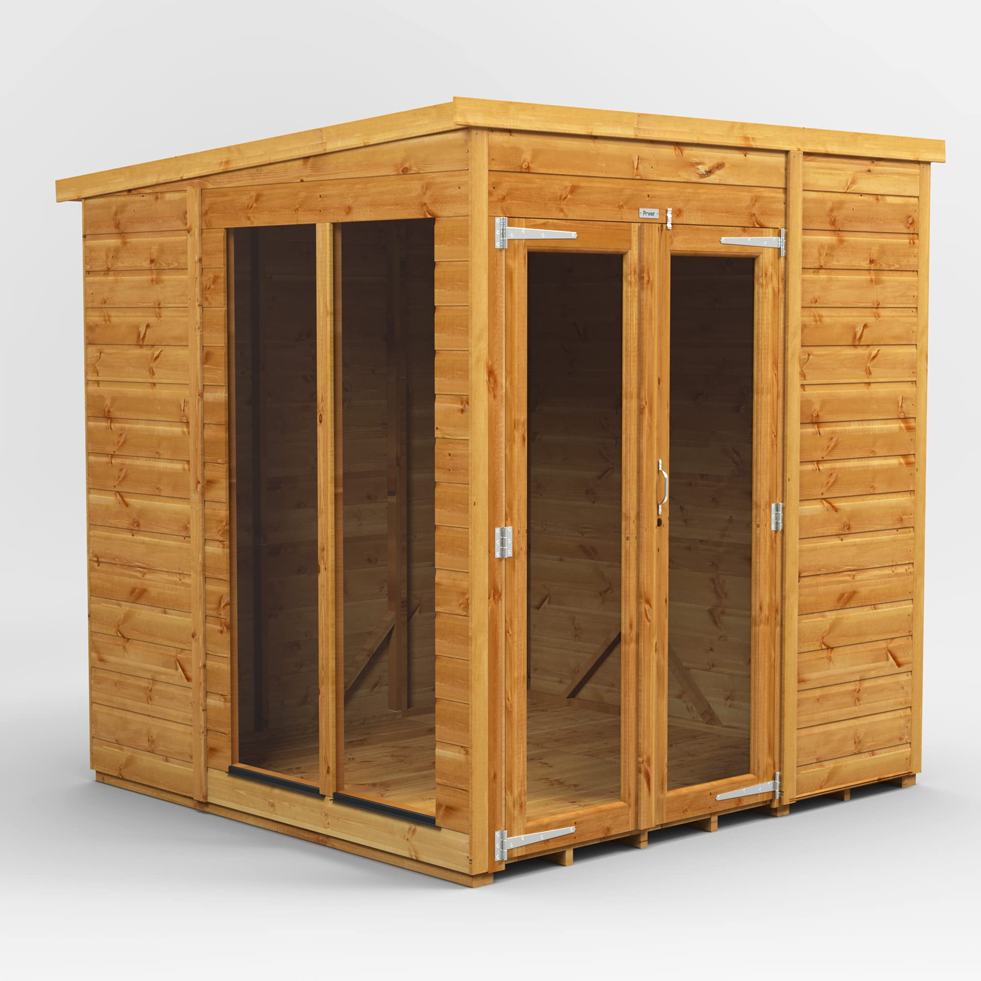 【Home&Garden】Summerhouse Shed, 6x6 Power Pent Wooden Summer house