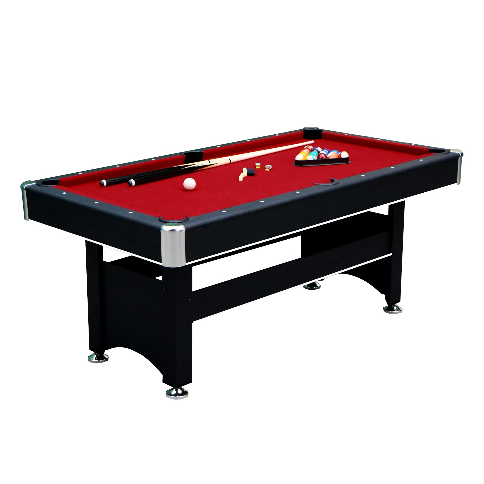 【Sports&Outdoors】Spartan 6-Ft Pool & Table Tennis Multigame Table for Family Recreation Game Rooms