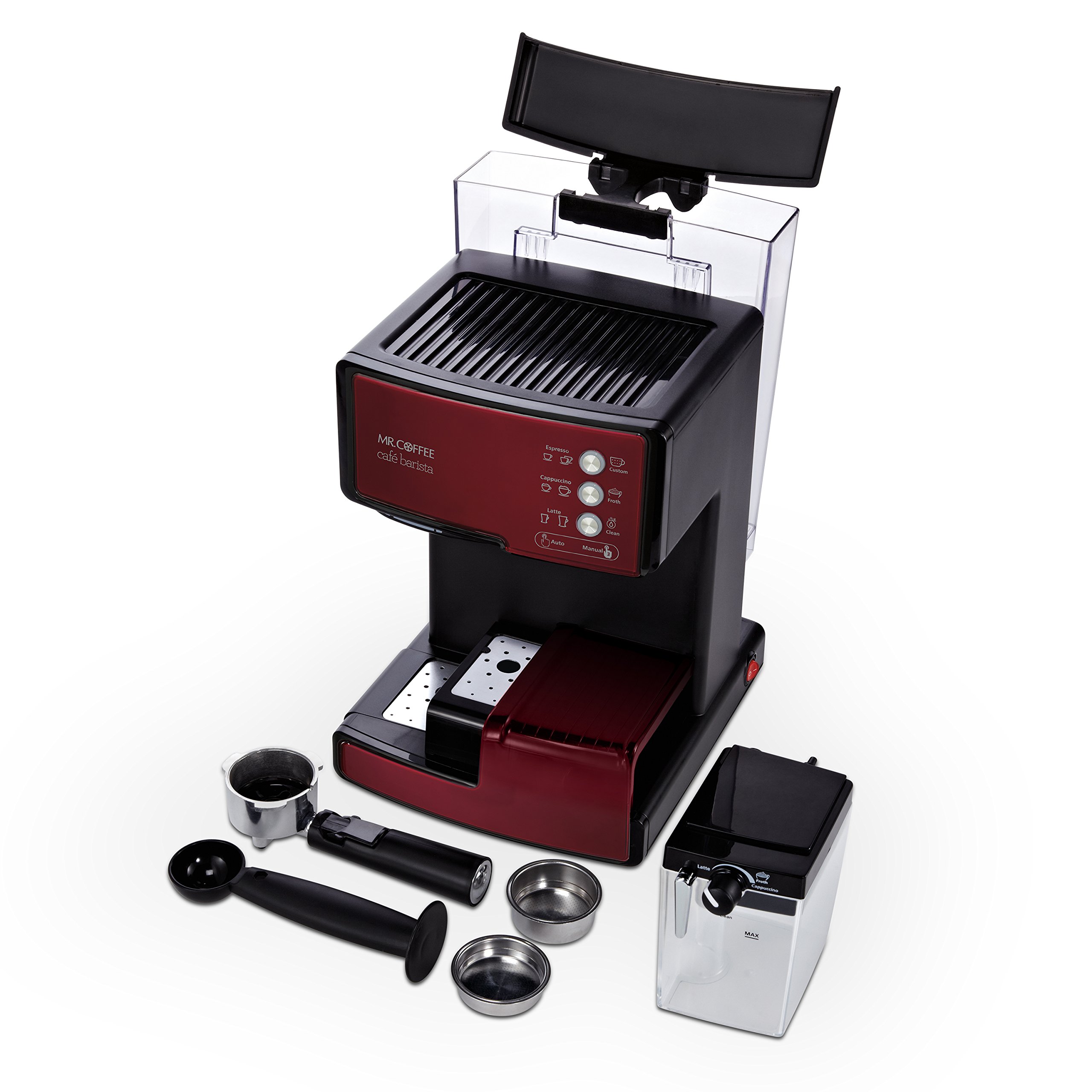 【Appliances】ECMP1106 Cafe Barista Premium Espresso/Cappuccino System, Red