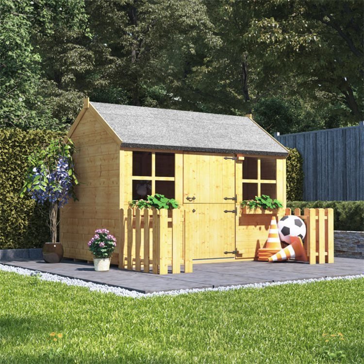【Home&Garden】Gingerbread Junior Playhouse 6 x 4