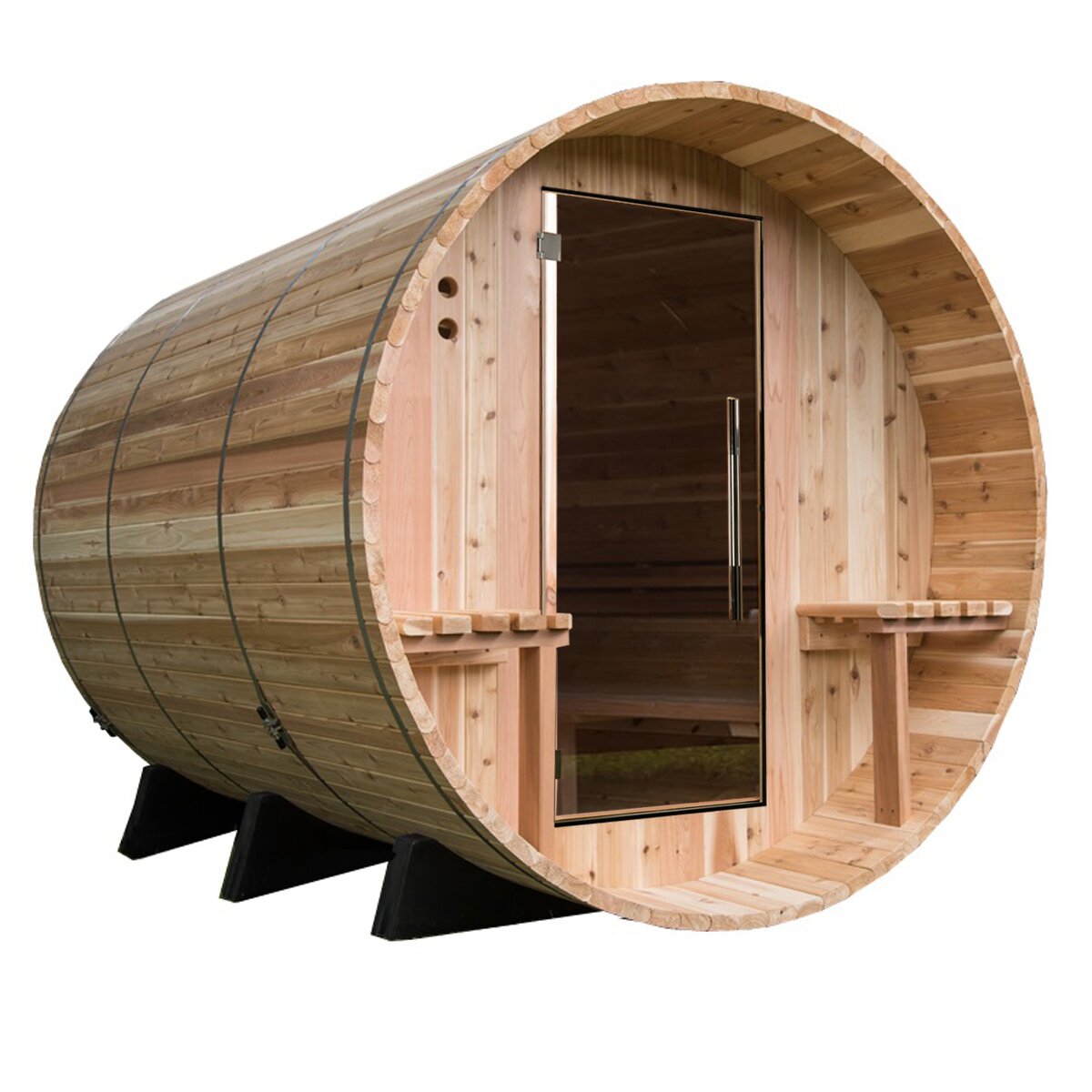 【Sports&Outdoors】Almost Heaven Saunas Huntington 6 - Person Traditional Steam Sauna in Cedar