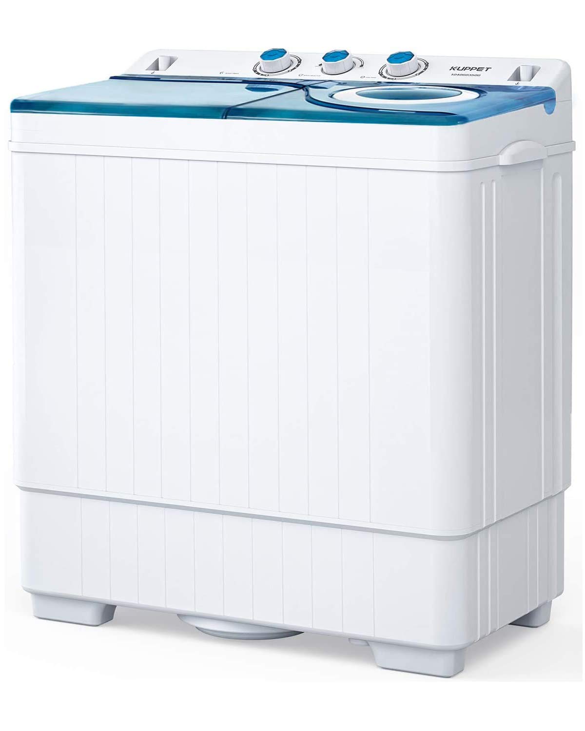 【Appliances】KUPPET Compact Twin Tub Portable Mini Washing Machine 26lbs Capacity, Washer & Spiner