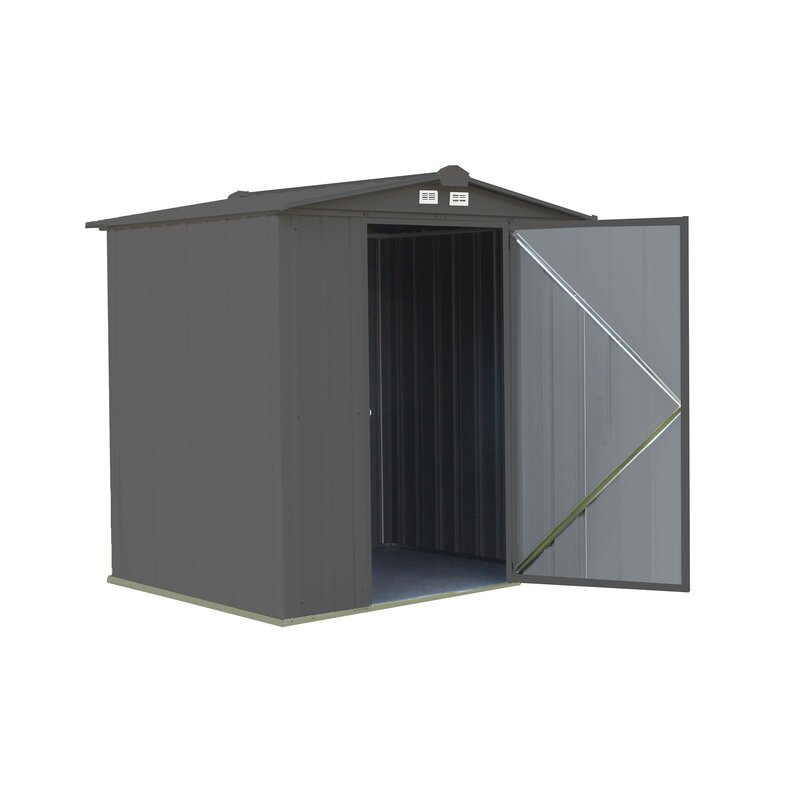 EZEE Shed 6 ft. W x 5 ft. D Metal Storage Shed