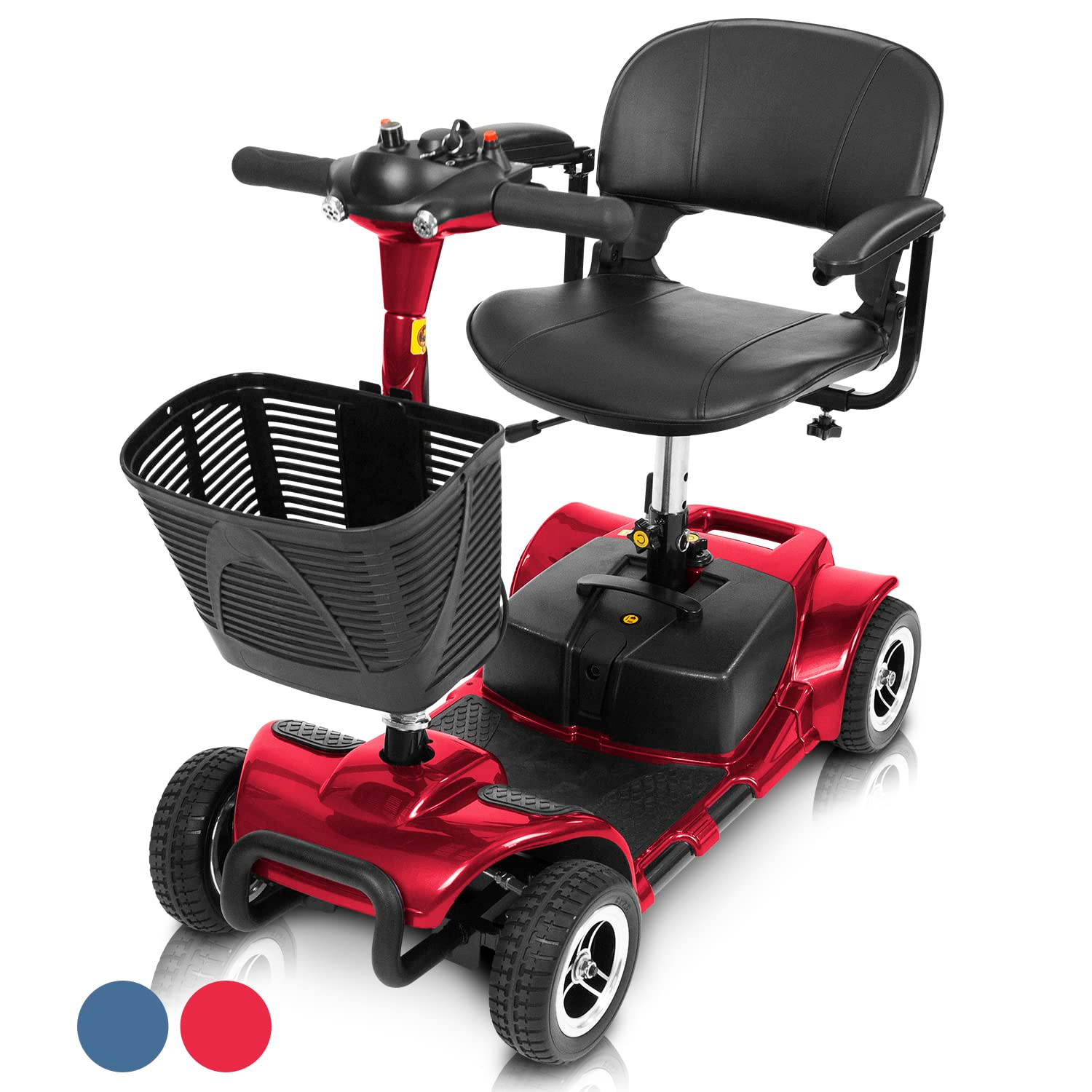 【Bicycle】Vive 4 Wheel Mobility Scooter - Electric Powered Wheelchair Device