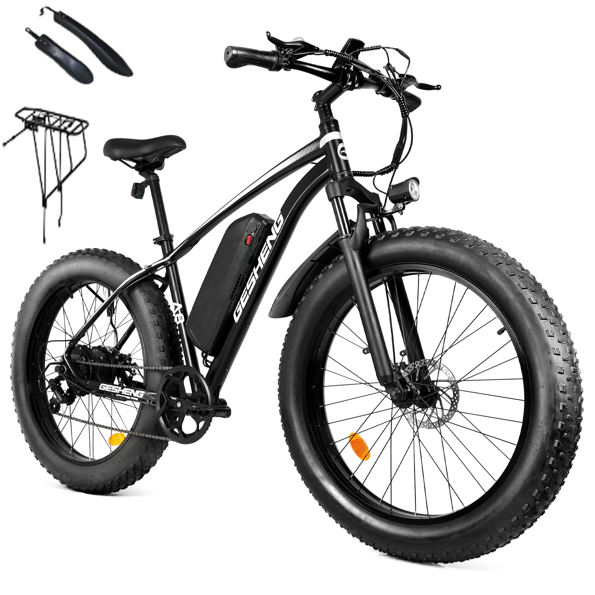 【Sports&Outdoors】Electric Bike for Adults, 26x4.0