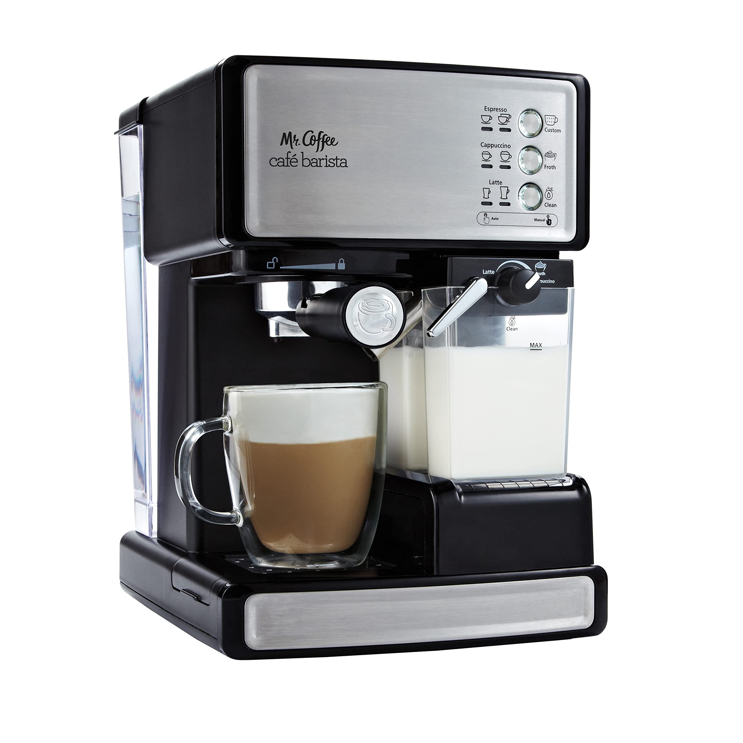 【Appliances】ECMP1000 Café Barista Premium Espresso/Cappuccino System, Silver