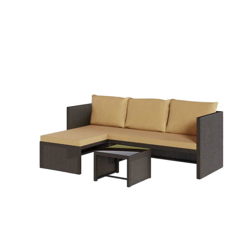 Hiltraud Wicker 3 - Person Seating Group with Cushions  Hiltraud Wicker 3 - Person Seating Group with Cushions  Hiltraud Wicker 3 - Person Seating Group with Cushions  Hiltraud Wicker 3 - Person Seating Group with Cushions  Hiltraud Wicker 3 - Person