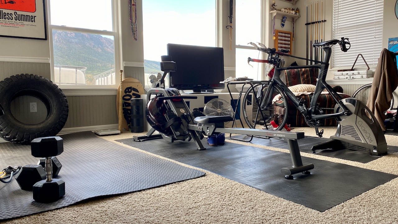 【Sports&Outdoors】Sunny Health & Fitness Phantom Hydro Water Rowing Machine